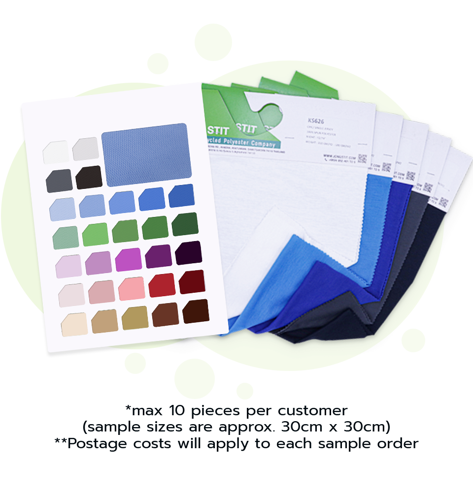 Get polyester fabric samples