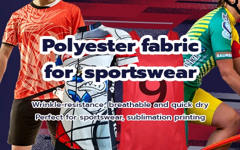 Circular knit mesh polyester for making sportswear