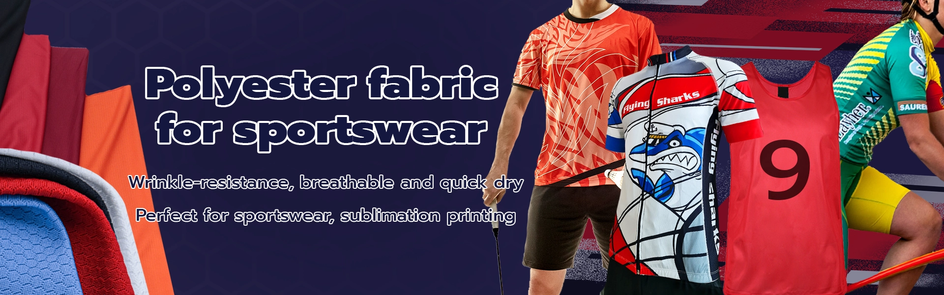 Circular knit mesh polyester for making sportswear