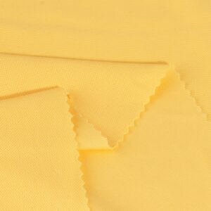 Recycled Polyester Pique Fabric in Yellow P293G