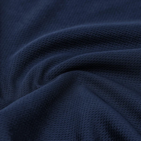 Polyester close hole mesh fabric in navy blue CQ017