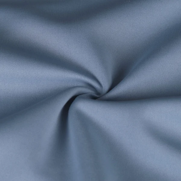 Polyester double knit fabric in gray D-BBO7226