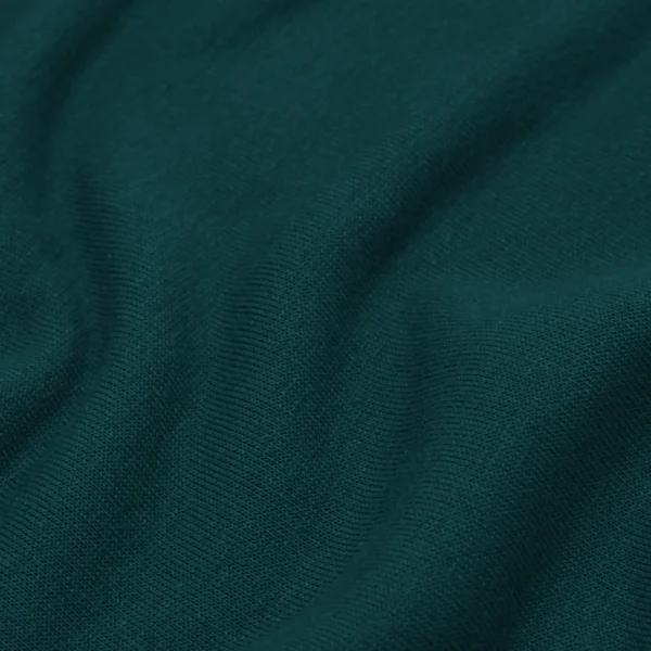 Polyester french terry fabric in dark green color FS047