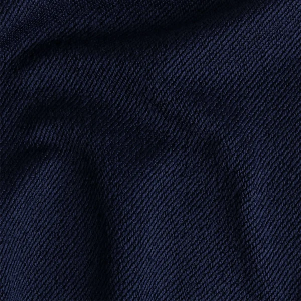 Polyester french terry fabric in navy blue color FT145