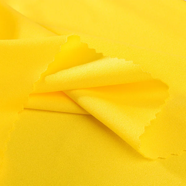 Polyester Interlock fabric in yellow I347