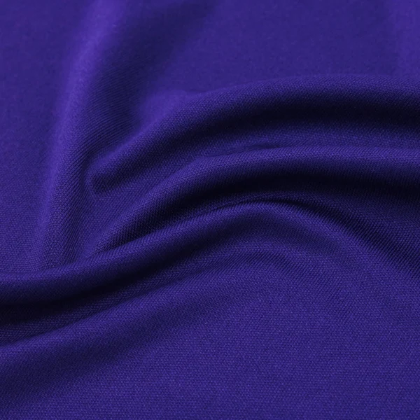 Polyester interlock fabric in violet color I394