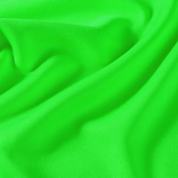 Polyester interlock fabric in neon green color I403