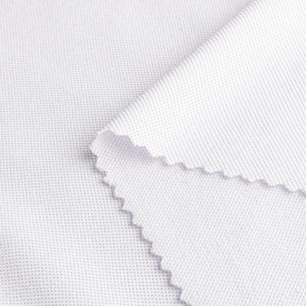 Polyester Pique fabric in white color P223