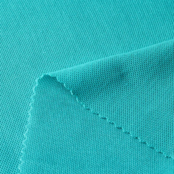 TK Polyester Pique fabric in turquoise P76-P7320