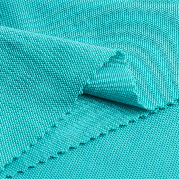 TK Polyester Pique fabric in turquoise P76-P7320