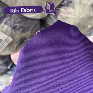 Polyester Rib Fabric B Grade