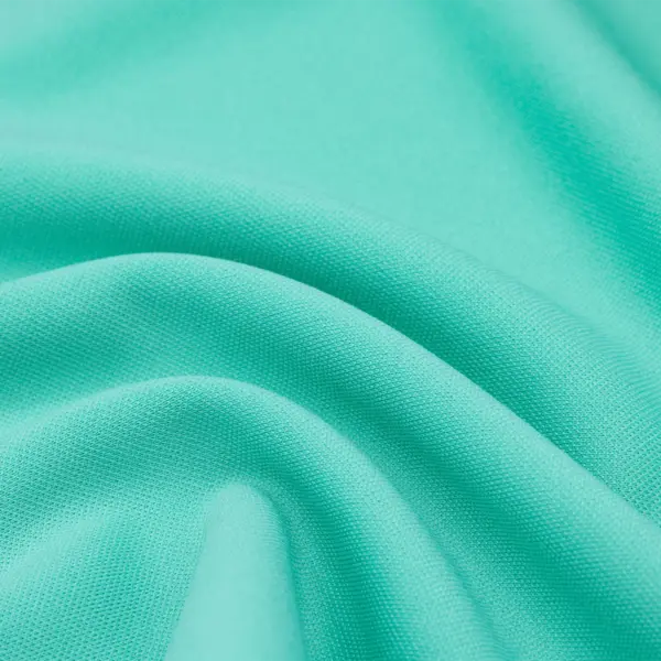 Polyester double knit mesh fabric in green D116-B8233