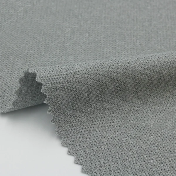CD Polyester mesh fabric in gray CDM004
