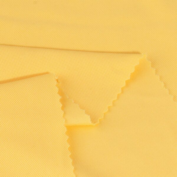 ผ้าโพลีเอสเตอร์ ผ้าจูติรีไซเคิล สีเหลือง P293G