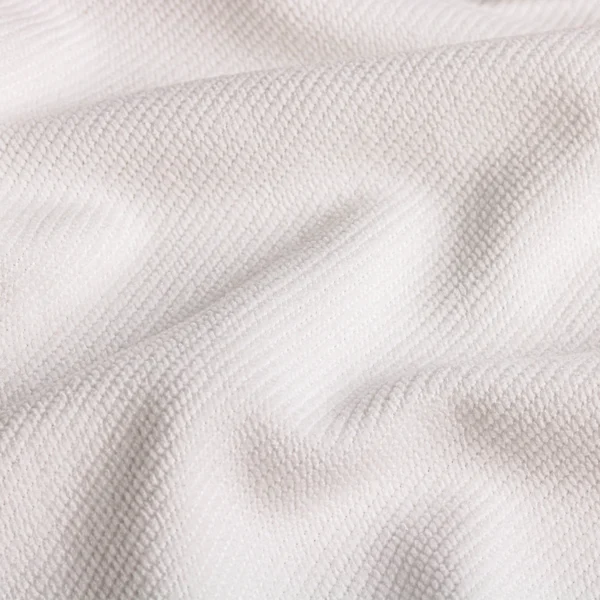ผ้าโพลีเอสเตอร์ ผ้าเกล็ดปลา สีขาว FT101