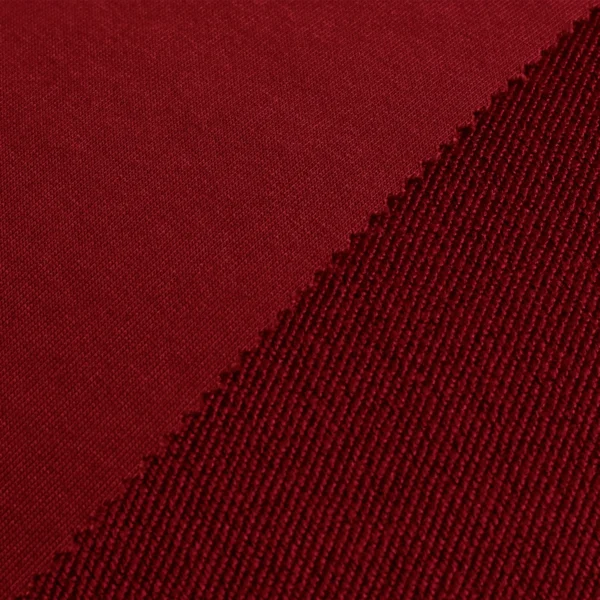 ผ้าโพลีเอสเตอร์ ผ้าเกล็ดปลาทีเค สีแดง FT164