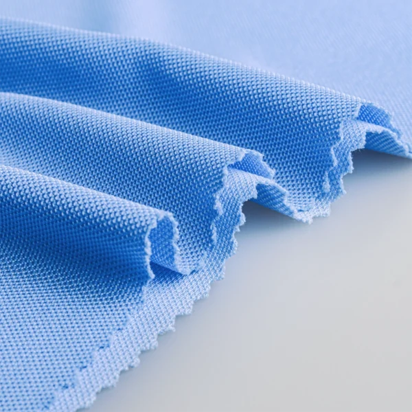 ผ้าจูติ ผ้าโพลีเอสเตอร์ สีฟ้าอ่อน P287
