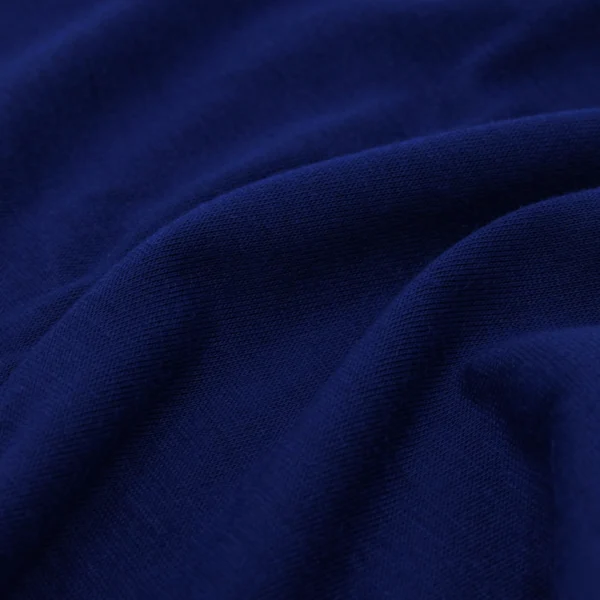 ผ้าโพลีเอสเตอร์ ผ้าทีเค ผ้าซิงเกิลเจอร์ซีย์ สีน้ำเงิน S586