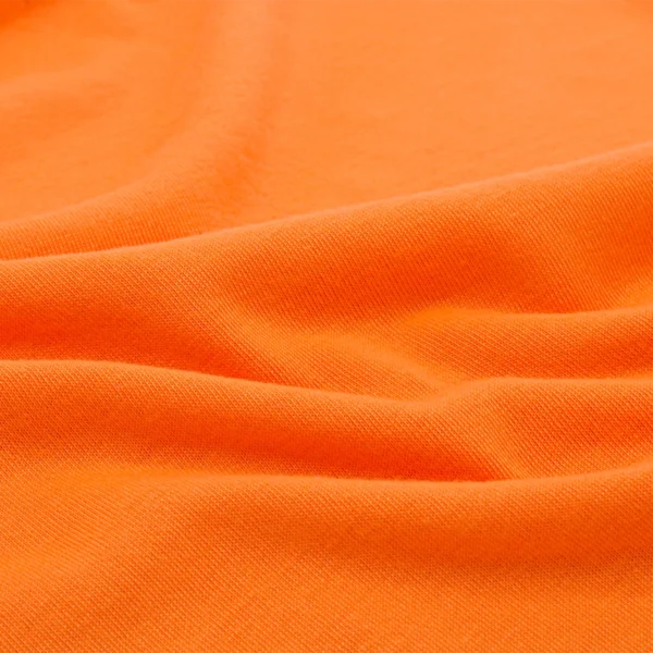 ผ้าโพลีเอสเตอร์ ผ้าทีเค ผ้าซิงเกิลเจอร์ซีย์ สีส้ม S677