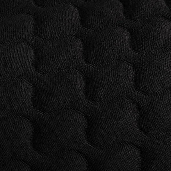 ผ้าโพลีเอสเตอร์ ผ้าอินเลย์ สีดำ LM091-56