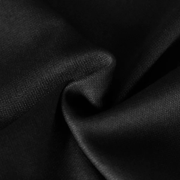 ผ้าโพลีเอสเตอร์ ผ้ามองค์ตากู สีดำ O102-C5245