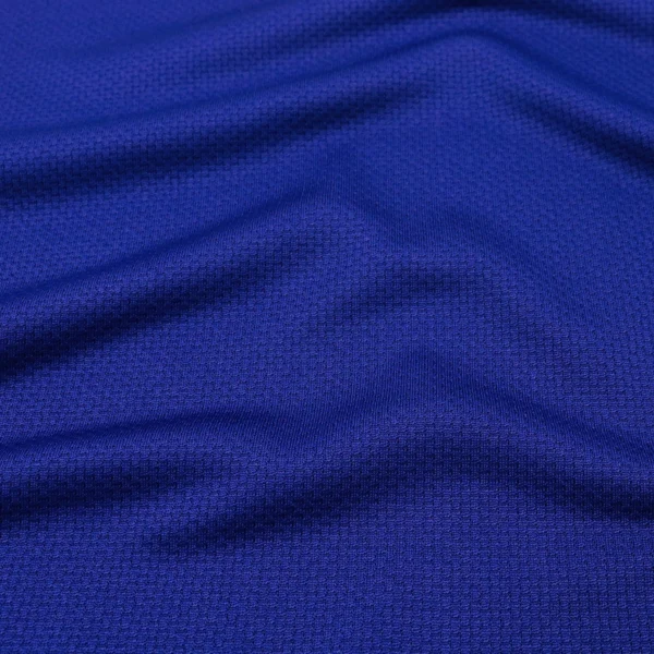 ผ้าโฟล์ลี่ แจ็คการ์ด สีน้ำเงิน SJ451