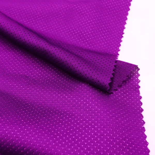 ผ้าโฟล์ลี่ แจ็คการ์ด สีม่วง SJ452